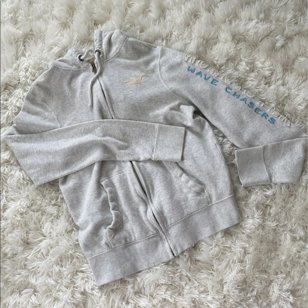 Hollister Zip Up Hoodie